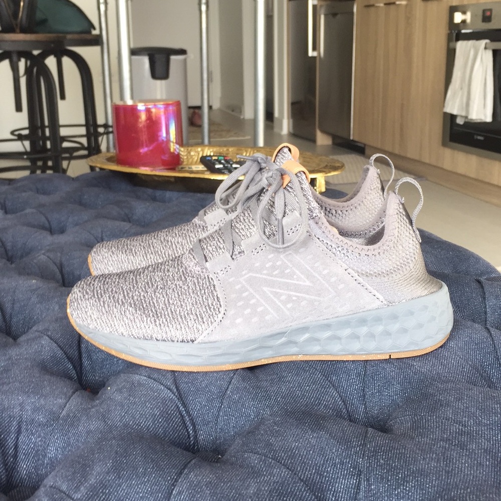 Gray New Balance fresh foam Cruz  - size 8